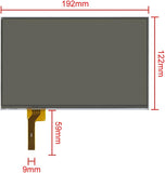 New 8" / 8-Pin Touch Screen LCD Glass for Lexus GX400/ GX460/ LS460/ LS600H Navigation Radio 2010 2011 2012