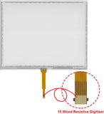 10.4" 10 Wire Touch Screen Digitizer Replacement for John Deer 4640 Universal Display