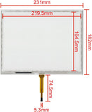 10.4" 10 Wire Touch Screen Digitizer Replacement for John Deer 4640 Universal Display