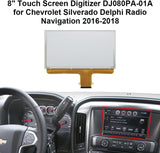 8" 55-Pin Touch Screen DJ080PA-01A for Chevrolet Chevy GMC MYLINK Navigation Radio