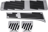 Foot Pedal Set Manual Transmission Clutch Brake Foot Rest Pedal Pad for 1/3/5/7/X1 Series E30 E32 E34 E36 E38 E39 E46 E87 E90 E91 E92