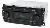 Radio AM FM 6 Disc CD Player Compatible with 2004-2010 Jeep Chrysler Dodge RAQ P05091720AD