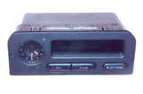 1994-98 SAAB SID SIU2 INFO INFORMATION ANALOG CLOCK DISPLAY BLACK PANEL 397463