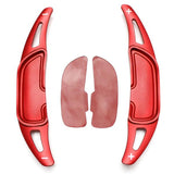 Red Steering Wheel Metal Paddle Shifter Extensions for 2015-up Mercedes A45 C63 E53 E63