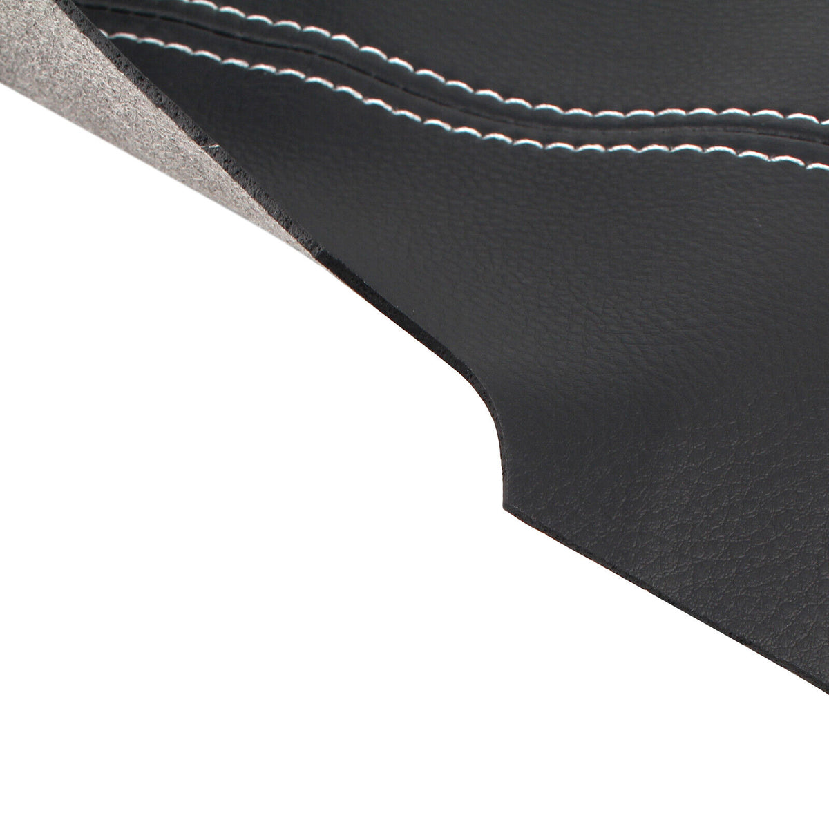 Leather Center Console Lid Armrest Cover Black for Lexus IS250 IS350 2