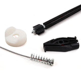 Rear Left AND Right Window Regulator Repair Kit for 2003-2010 Volkswagen VW Beetle Convertible