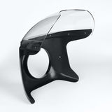 Universal Motorcycle 7" Cafe Racer Headlight Fairing & Windshield Screen Cover