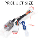 Factory Radio Add A Subwoofer Amplifier Adapter Harness fit for Nissan Subaru Titan Juke