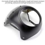 US Pit Bike Motorcycle 7" Cafe Racer Headlight Fairing & Windshield Screen Cover