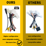Wire Harness Cable Adapter w/ Canbus Box for Toyota Aftermarket Radio Stereo Car
