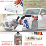 Factory Radio Add A Subwoofer Amplifier Adapter Harness fit for Nissan Subaru Titan Juke