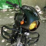 US Pit Bike Motorcycle 7" Cafe Racer Headlight Fairing & Windshield Screen Cover