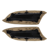 Pair Front Door Panels Armrest Lid Cover Beige for Honda Accord Sedan 2008-2012