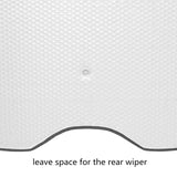 Rear Windshield Cargo Privacy Sunshade for VOLVO XC60 2018-2025 Black Silver