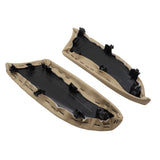 Pair Front Door Panels Armrest Lid Cover Beige for Honda Accord Sedan 2008-2012