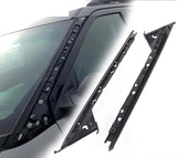 Pair Inner & Outer Windshield A Pillar Molding Trim fits 2011-2019 Ford Explorer