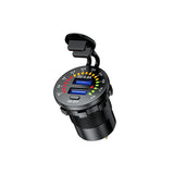 5v 4.8A Car Cigarette Lighter Socket Dual USB Port Charger Power Outlet LED ABS