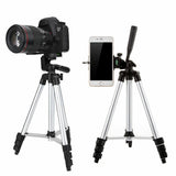 Professional Camera Tripod Stand Holder Mount For iPhone Samsung Cell Phone + Bag