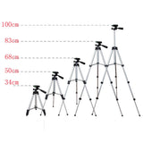 Professional Camera Tripod Stand Holder Mount For iPhone Samsung Cell Phone + Bag