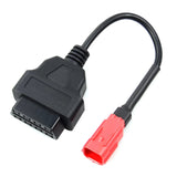OBD2 16pin to 6 pin Diagnostics Connector Adapter Cable for Yamaha Suzuki Honda
