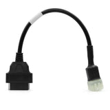 Diagnostic Scanner Adapter Connector for Kawasaki 6 Pin OBD2 Motorcycle Cable