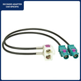 Aerial Adapter for VW Seat Skoda Audi FAKRA Twin Double Radio Antenna CT27AA98