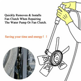 Pneumatic Fan Clutch Wrench Removal Tool Kit for Ford/GM/Chrysler/Jeep 43300