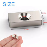 Neodymium Magnets Block Disc N35 Super Strong Rare Earth 20*10*4mm Tools Fridge Shower Door