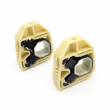 Radiator Mount Kit Upper & Lower For VW Jetta Golf GTI Passat Tiguan Eos Audi A3