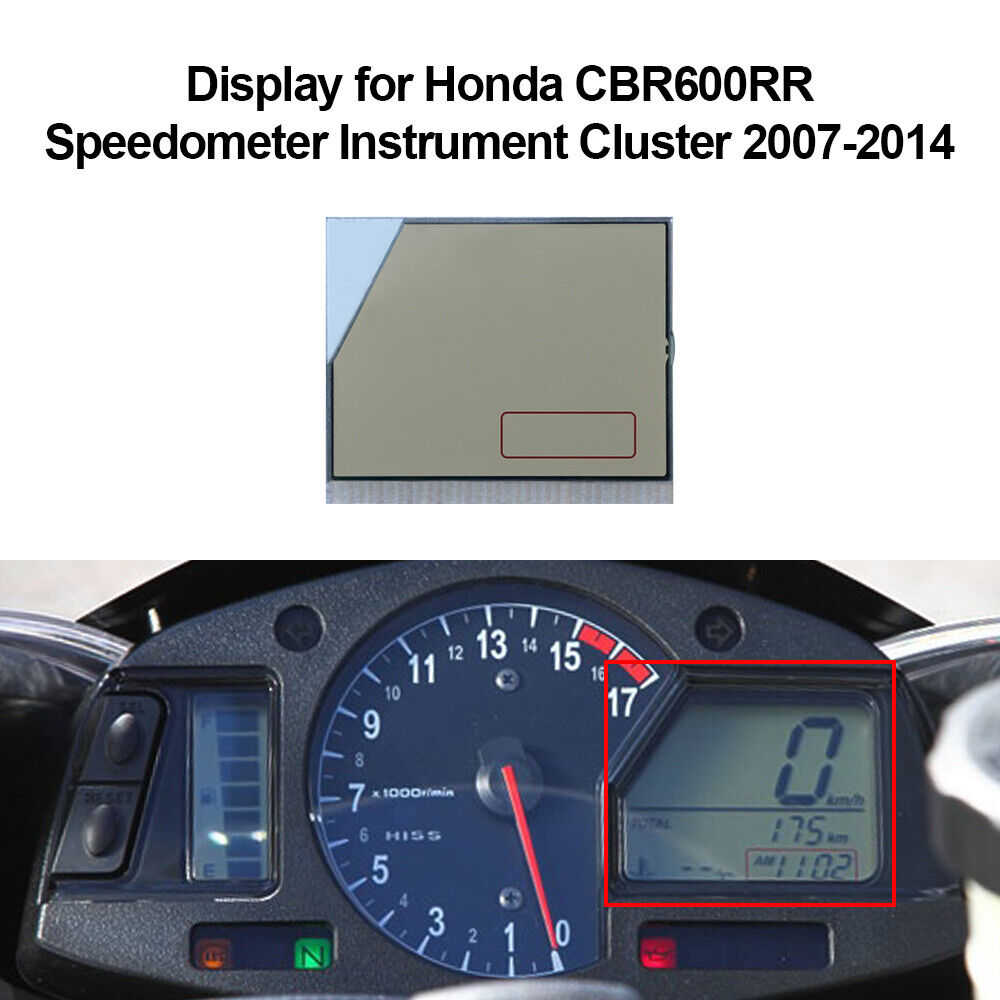 LCD Display for 20072014 Honda CBR600RR CBR600 Speedometer Instrument