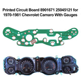 Printed Circuit Board 8901671 25045121 for 1970-1981 Chevy Camaro With Gauges