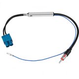 Aerial Adaptor for VW Bora Crafter Golf Jetta Twin Dual Fakra Amplified Antenna