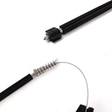 Rear Left AND Right Window Regulator Repair Kit for 2003-2010 Volkswagen VW Beetle Convertible