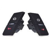 Pair Central Door Lock Switch Button Left & Right For Audi A6 S6 RS6 4F1962107