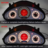 Gauge Face with EL Cold Light Instrument Panel for Mercedes W211 260KM/H White
