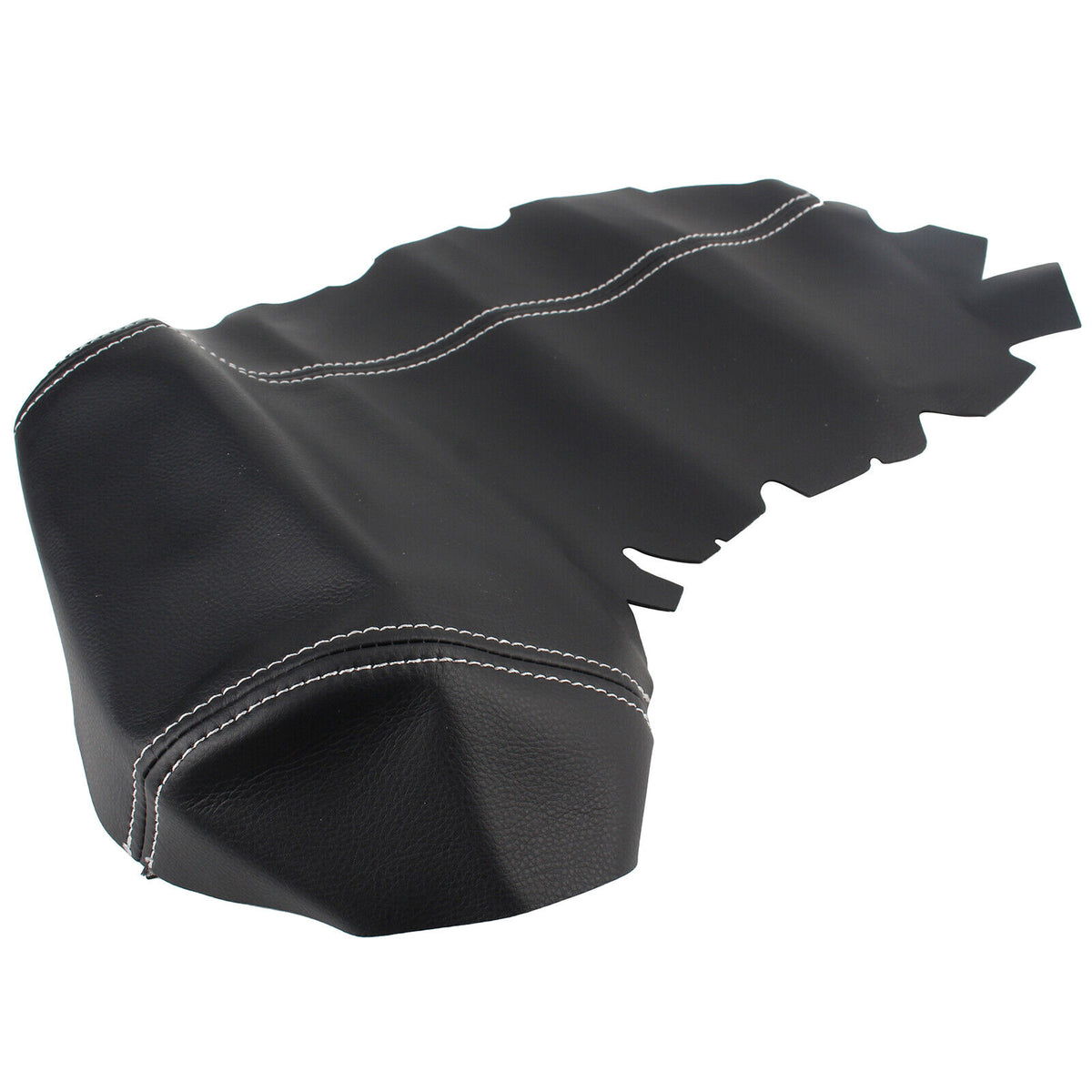 Leather Center Console Lid Armrest Cover Black for Lexus IS250 IS350 2