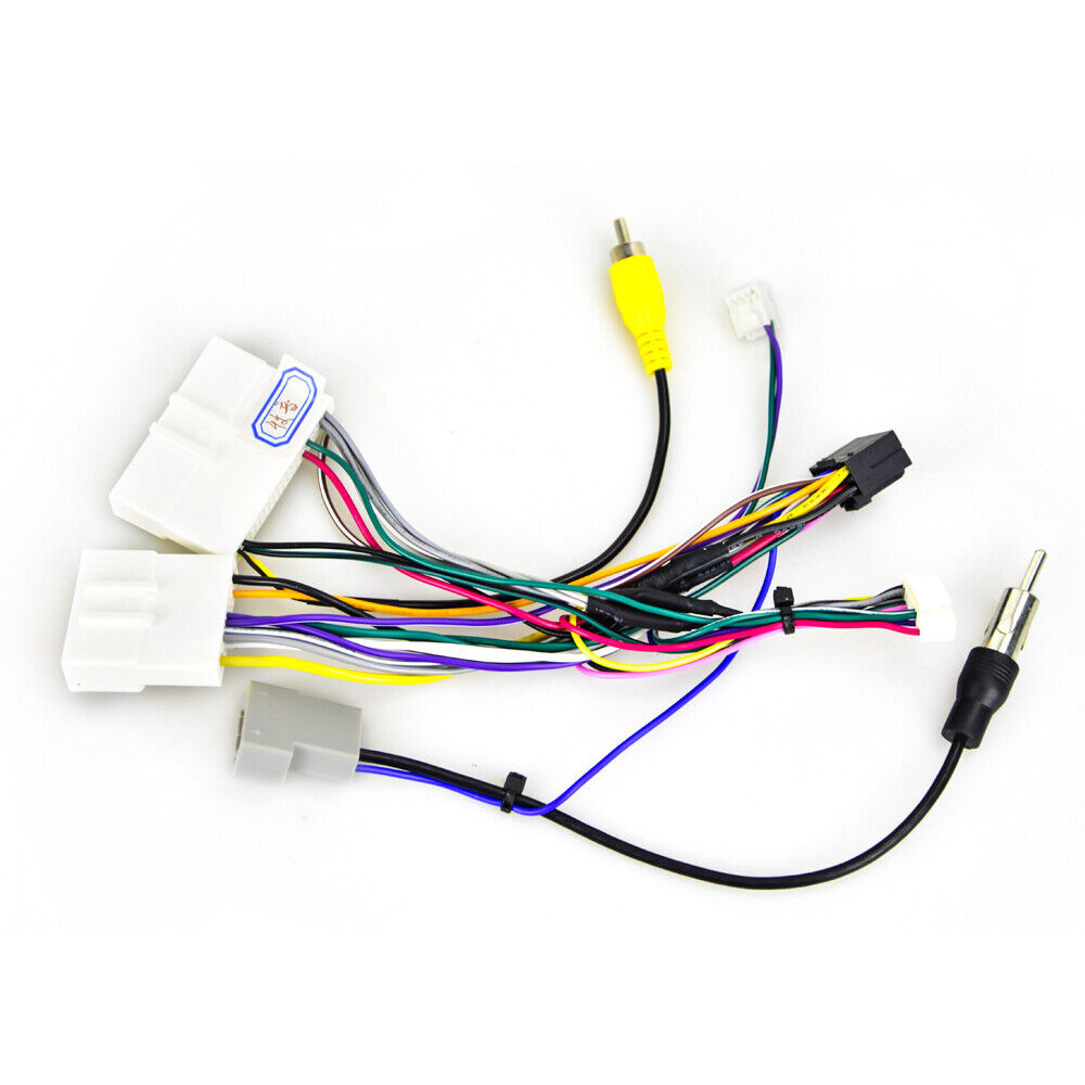 16Pin Radio Connector Wire Plug Cable Adapter for Nissan ISO Wiring Ha