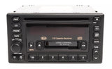 Kia 2002-2005 Sedona AM FM Radio CD Cassette Receiver 0K54Y66860B