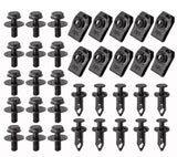 M6 Engine Under Cover Splash Shield Guard for Toyota Body Bolts U-nut Clips