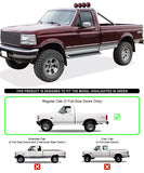 Premium 6" Side Steps for fit 1980-1996 Ford Bronco F150 Regular Cab