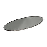 New Replacement Oval Rear View Mirror Auto Dimming Glass for BMW E46 M3 E39 M5 Cell G9H5
