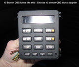 13-Button OBC Euro Clock Adapter for BMW E30 E24 E28 Plug & Play Installation Harness
