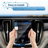 Navigation Touchscreen Display Panel Protector Tempered Glass 9-inch for 2018-2025 Volvo XC60