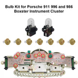 Halogen Replacement Light Bulbs Kit for Porsche 911 996 and 986 Boxster VDO Instrument Cluster