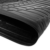 Rubber Trunk Cargo Mats Liner for BMW X3 E83 2004-2010 Black All-Weather TPE
