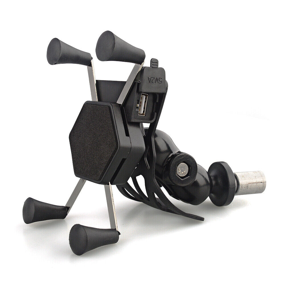 ZX-6R Handlebar Mount GPS Phone Mount Bracket Holder For KAWASAKI