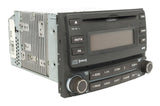 Hyundai 2007-10 Elantra AM FM Radio mp3 Single Disc CD 96160-2H1519K Face 9611P2