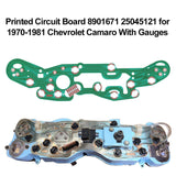 Printed Circuit Board 8901671 25045121 for 1970-1981 Chevy Camaro With Gauges