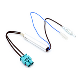 Aerial Adaptor for VW Bora Crafter Golf Jetta Twin Dual Fakra Amplified Antenna