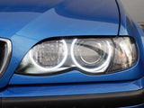 BMW E39 E46 3-Series 5-Series Xenon White Headlight SMD 7000K LED Angel Eyes Halo Rings Kit